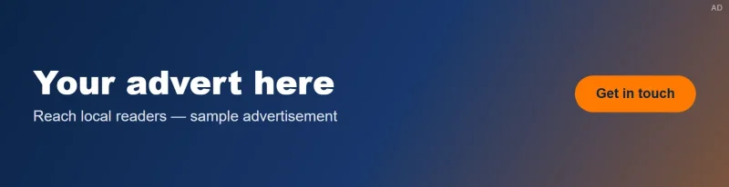 Sample advertisement